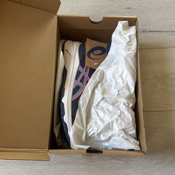 ASICS GT-1000 12 GRADE SCHOOL sneakers size 6 Tarmac/Pure Aqua NWT in box‎ - Picture 10 of 14